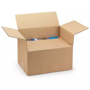 Caisses polyvalentes – Lot de 30 hauteur variable carton brun 30x50x30 cm