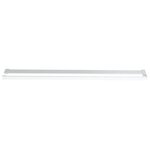 vidaXL Paroi de douche et étagère Chrome 115x195cm Verre ESG&Aluminium