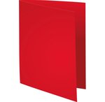 Paquet de 100 chemises Foldyne 180 Rouge EXACOMPTA