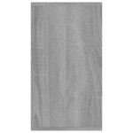 vidaXL Banc à chaussures Sonoma gris 103x30x54 5 cm Bois d'ingénierie