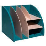 Organiseur De Bureau The Organizer Skandi - Bleu Pacifique/nude - Exacompta