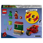 LEGO® 76287 - Iron Man et Hulk en Aventure avec Moto