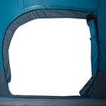 vidaXL Tente familiale à dôme 6 personnes bleu imperméable