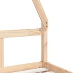 vidaXL Cadre de lit pour enfant 80x160 cm bois de pin massif