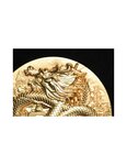 BLACK DRAGON OF RADIANCE 9 Dragons Series 5 Once Argent Monnaie 18888 Francs Chad 2024