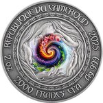 Pièce de monnaie en Argent 2000 Francs g 62.2 (2 oz) Millésime 2025 Nature Spirits MERMAID