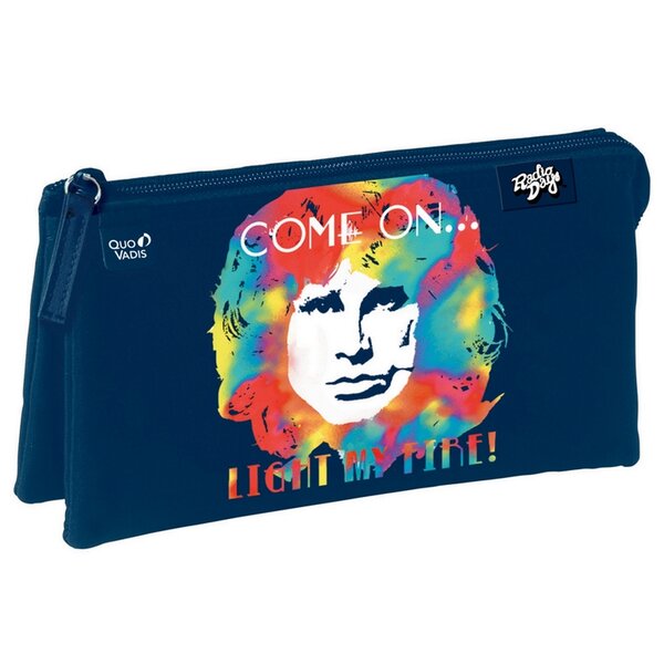 Quo vadis : radiodays - trousse 3 compartiments 22.5 x 11 x 7 cm - light my fire