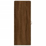 vidaXL Armoire murale chêne marron 34 5x34x90 cm bois d'ingénierie