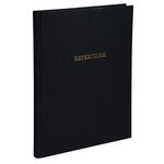 Registre 297x210 Répertoire Travers 300 Pages - Noir Toilé - Le Dauphin