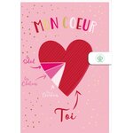 Carte fête des mères - mon coeur - draeger paris