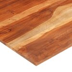 vidaXL Dessus de table bois massif d'acacia 15-16 mm 70x80 cm