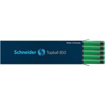 Recharge pour roller Topball 850 05 verte x 10 SCHNEIDER