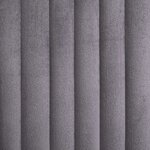 vidaXL Chaises à manger lot de 4 gris velours