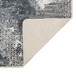 vidaXL Tapis lavable multicolore 160x230 cm antidérapant