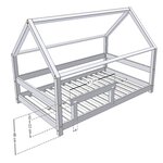 Barrière de lit enfant TRUSTY bleu clair