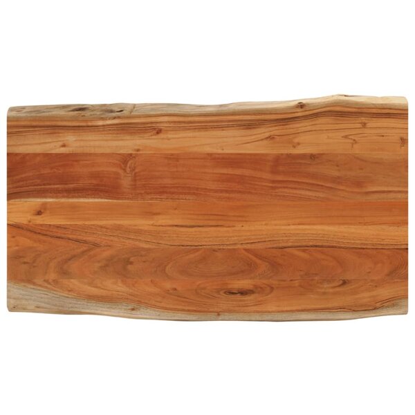vidaXL Dessus de table 120x60x2 5cm rectangulaire bois massif d'acacia