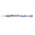 Marqueur Acrylique 5300 Argent Pointe Fine 1-2 mm EDDING