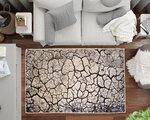 Tapis de salon PEBBLE 200 x 290 cm - Gris