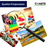 COMETE, Marque française - 59A - 2 Toner Compatible HP 59A 59X pour Toner HP CF259A ou CF259X - pour Toner Laserjet Pro M404dn MFP M428fdw Pro M404dw M404n MFP M428dw M428dn - Noir