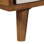 vidaXL Buffet 118x35x70 cm Bois solide de Sesham