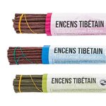 Coffret de 3 encens traditionnels tibétains - Méditation  relaxation et prière