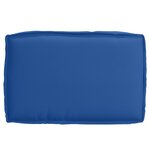 vidaXL Coussin de palette siège bleu royal 60x40x8 cm en tissu Oxford