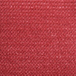 vidaXL Voile d'ombrage 160 g/m² Rouge 2x2 5 m PEHD