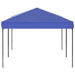 vidaXL Tente de réception pliable Bleu 3x6 m