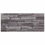 vidaXL Panneaux muraux 3D 14 Pièces anthracite 100x25 cm EPS