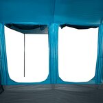vidaXL Tente familiale tunnel 8 personnes bleu imperméable