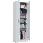 Armoire rangement chaussure - meuble d'entrée 59 x 37 x 180 cm