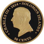 Pièce de monnaie en Iron 50 Cents g 38 Millésime 2024 Ancient Egypt ANCIENT EGYPT