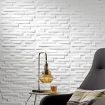 WallArt Panneaux muraux 3D 24 Pièces GA-WA13 ventura