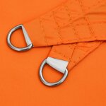 vidaXL Voile de parasol tissu oxford carré 2x2 m orange