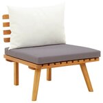 Salon de jardin meuble d'extérieur ensemble de mobilier 3 pièces avec coussins bois d'acacia solide 02_0015925