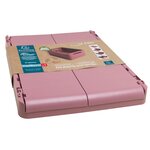 Boîte Pliable The Smart Case Maxi Skandi - Vieux Rose - X 4 - Exacompta