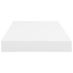 vidaXL Étagère murale flottante blanc 50x23x3 8 cm MDF