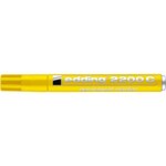 Marqueur Permanent 2200 C Corps Alu Jaune Pointe Biseautée 1-5 mm x 10 EDDING