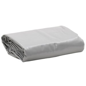 vidaXL Bâche gris 5x5 m 650 g/m²