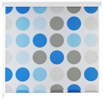 vidaXL Store roulant de douche 120x240 cm Cercle