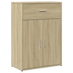 vidaXL Buffet chêne sonoma 60x30x84 cm bois d'ingénierie