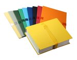 Pack de 10 Chemises à sangle extensibles 24 x 32 Fermeture Scratch Assortis ELBA