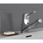 SCHÜTTE Mitigeur de lavabo avec spray rétractable ATTICA chrome