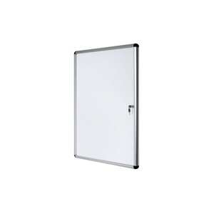 Vitrine d'intérieur Enclore porte-battante fond magnétique, 1 feuille A4, dimensions L28 x H36,7 x P3,5 cm