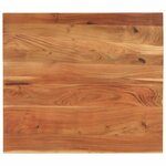 vidaXL Dessus de table 90x80x3 8 cm rectangulaire bois massif d'acacia