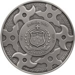 Pièce de monnaie en Argent 10 Dollars g 155.5 (5 oz) Millésime 2024 SAMURAI