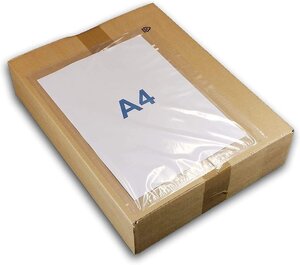 Lot de 10 pochettes porte-document a4 neutre