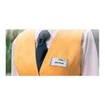 Boite de 10 Badge CLASSIC Magnétique 74 x 34 mm Argent DURABLE