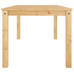 vidaXL Table à manger Panama 180x90x75 cm bois massif de pin