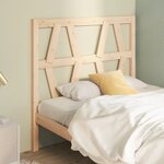 vidaXL Tête de lit 96x4x100 cm Bois massif de pin